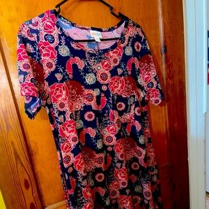 Lularoe Carly Dress(high-lo) -  size small(fits like medium 6/8)